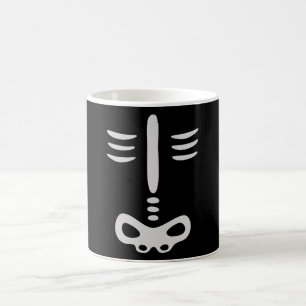 Halloween Children Skeleton Costume Kaffemugg