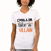 Halloween Chillin som en Villain Funny