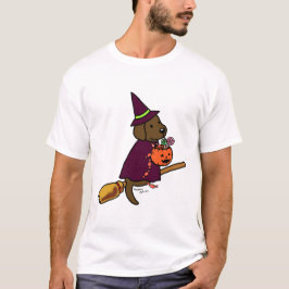 Halloween chokladLabrador tecknad 1 T Shirt