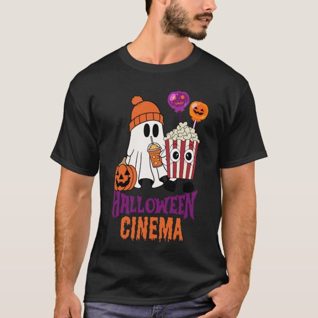 Halloween Cinema T Shirt (Framsida)
