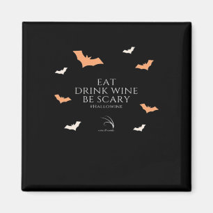 Halloween-citat Ät Drick Magnet