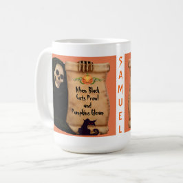 Halloween-citat Kaffemugg