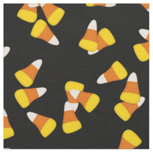Halloween Classic candy corn delarare mönster Tyg