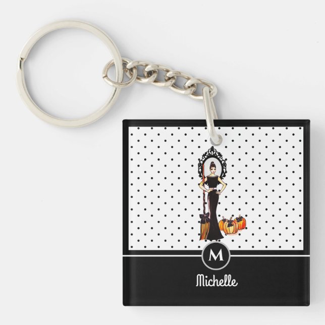 Halloween Classic Elegant Long Black Dress Mode (Framsidan)