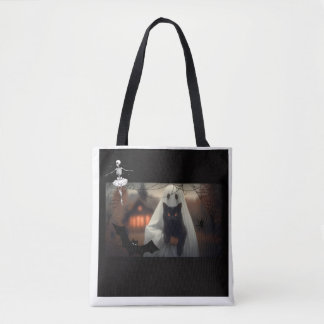Halloween classic tote bag tygkasse