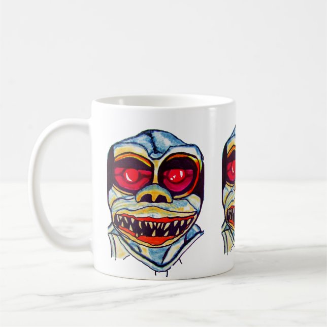 HALLOWEEN CLOSET MONSTER KAFFEMUGG (Vänster)