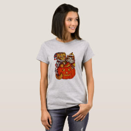 Halloween Clown Kittens Tee