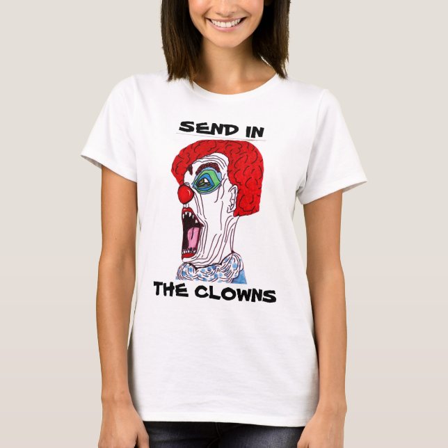 HALLOWEEN CLOWN ladys tee (Framsida)