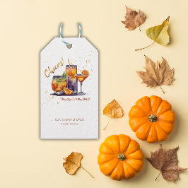 Halloween Cocktail Drinks Baby Shower Presentetikett