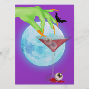 Halloween Cocktail - SRF Inbjudningar