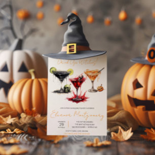 Halloween-cocktails, drink, möhippa inbjudningar