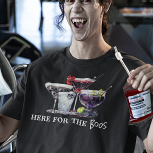 Halloween-cocktails här för buarna t shirt
