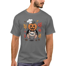 Halloween Coffee Älskare T-Shirt