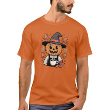 Halloween Coffee Älskare T-Shirt