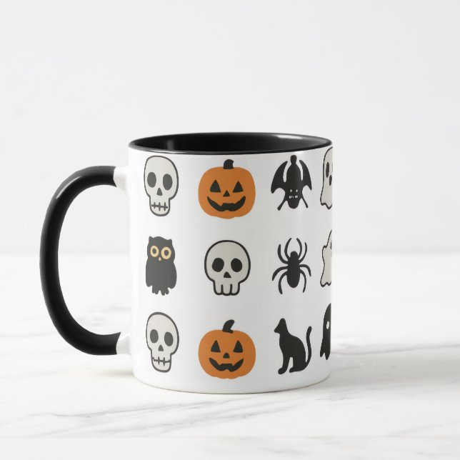 Halloween Coffee Mug Mugg (Vänster)