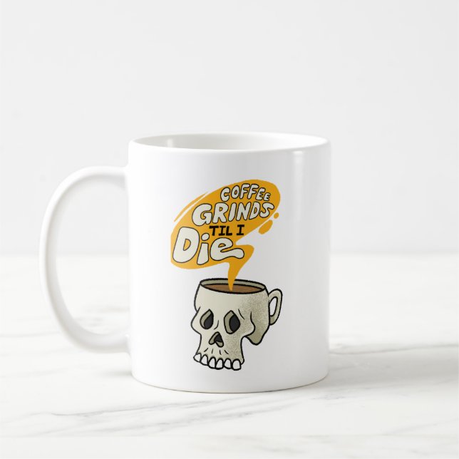 Halloween Coffee Mugg med kunskap (Vänster)