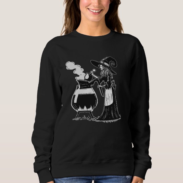 Halloween Coffee T-Shirt (Framsida)