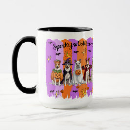 Halloween Collies Mugg