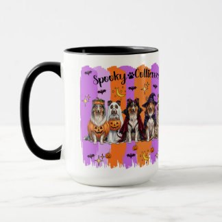 Halloween Collies Mugg