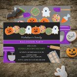 HALLOWEEN COOKIE PARTY INVICATION INBJUDNINGAR