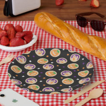 Halloween Cookie Party Tallrikar