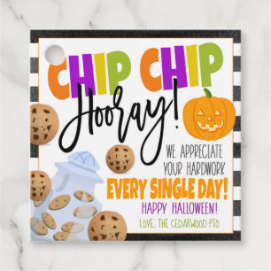 Halloween Cookie Tack Gift-Märkre Gåvor Etiketter