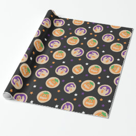 Halloween Cookie Wrapping Papper Gift Wrap Presentpapper