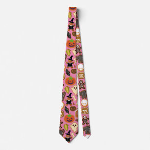 Halloween Cookies Mönster Collection Rosa BG Slips