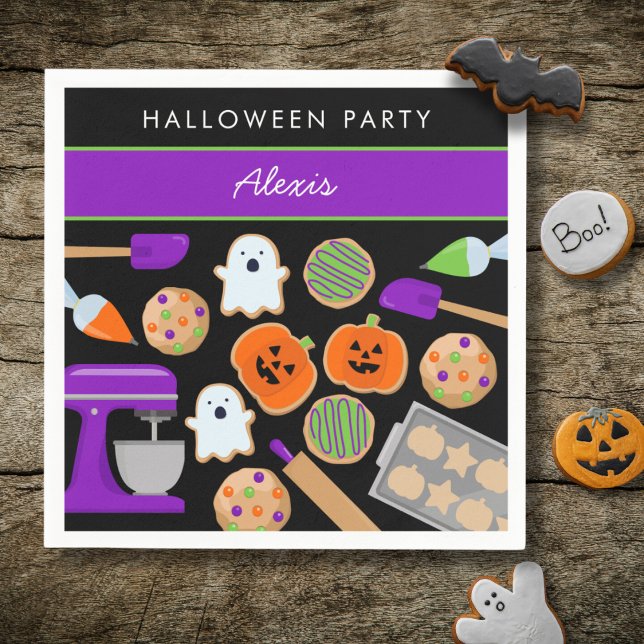 HALLOWEEN COOKIES PARTY Pappersservett (Skapare uppladdad)
