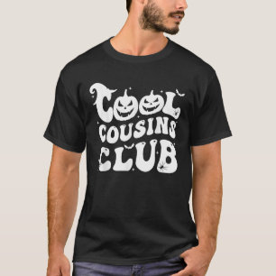 Halloween Coola Cousins Klubb Funny Pumpkin Ansikt T Shirt