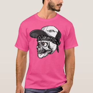 Halloween Coola Skeleton Music Rapper Hip hop Skul T Shirt