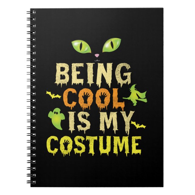 Halloween-Coolan är min dräktighetsfödelsedag Anteckningsbok (Framsidan)