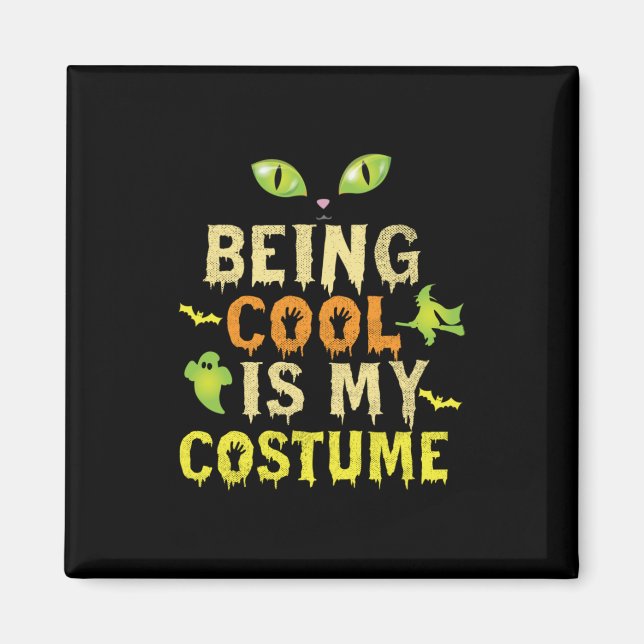 Halloween-Coolan är min dräktighetsfödelsedag Magnet (Framsidan)
