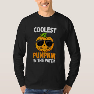 Halloween Coolaste Pumpa I Lapparna Pojkar Flickor T Shirt