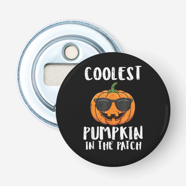 Halloween Coolaste Pumpaflick Kostym Män Pojkar K Flasköppnare (Framsidan)