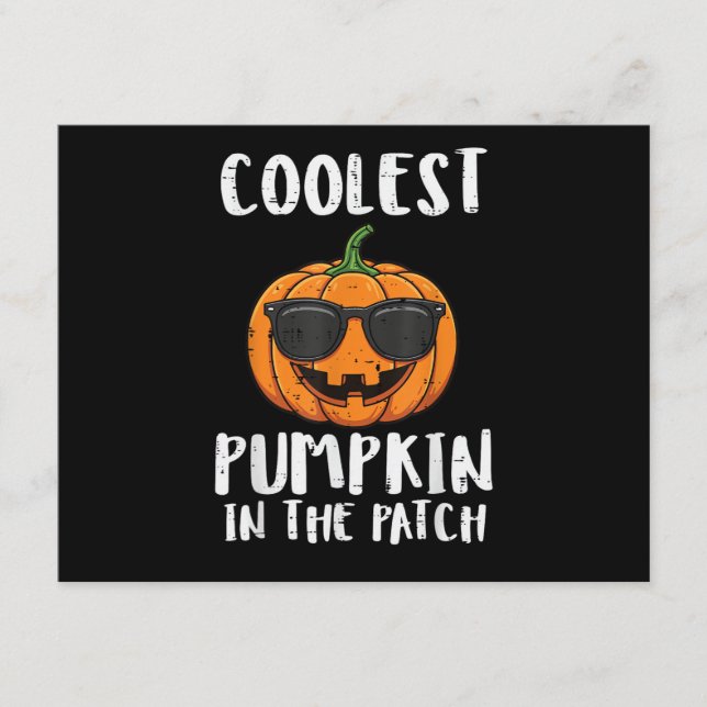 Halloween Coolaste Pumpaflickskostym Män Pojkar K Tilläggskort (Framsida)