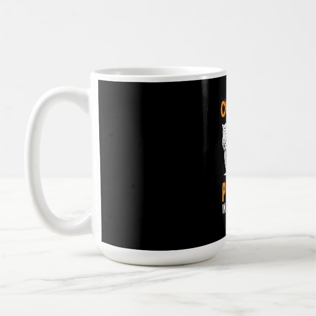 Halloween Coolaste Pumpor I Plocket Födelsedag Kaffemugg (Vänster)