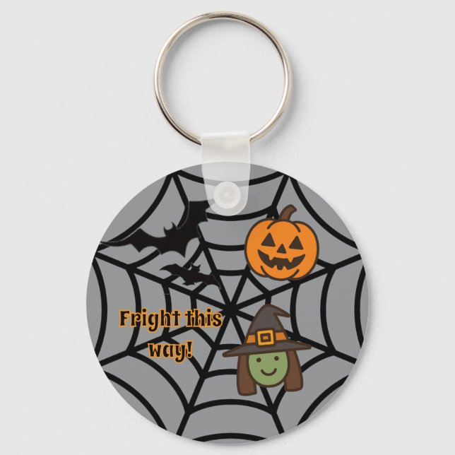 Halloween Cooler Nyckelring (Framsida)