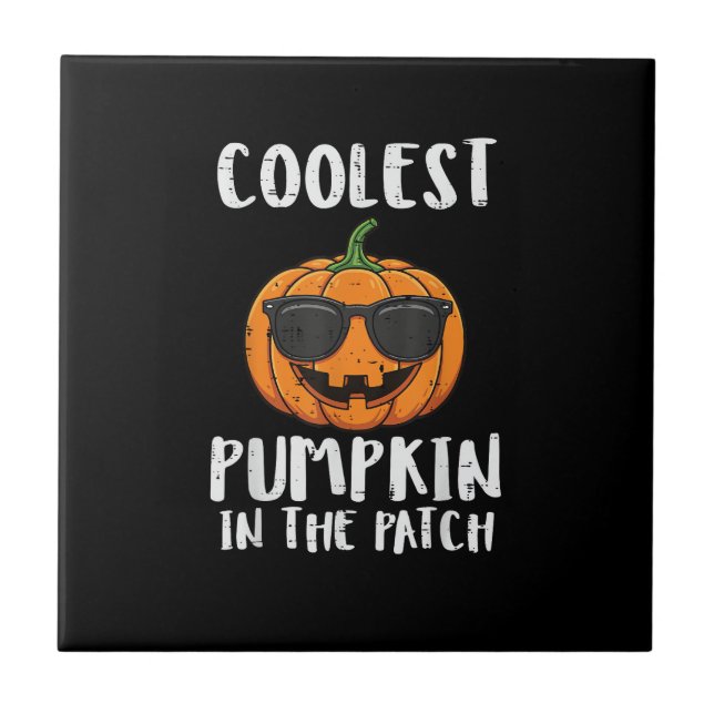 Halloween Coolest Pumpkin Patch Costume Men Boys K Kakelplatta (Framsidan)