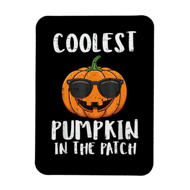Halloween Coolest Pumpkin Patch Kostym Män Pojkar  Magnet (Vertikal)