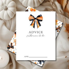 Halloween Coquette Bow Babyfirande Rådgivning Blad