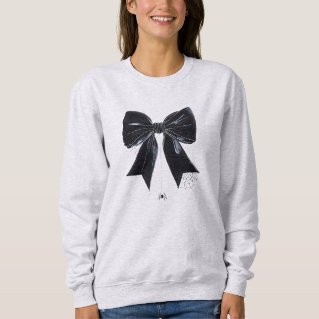 Halloween Coquette Bow T Shirt (Framsida)