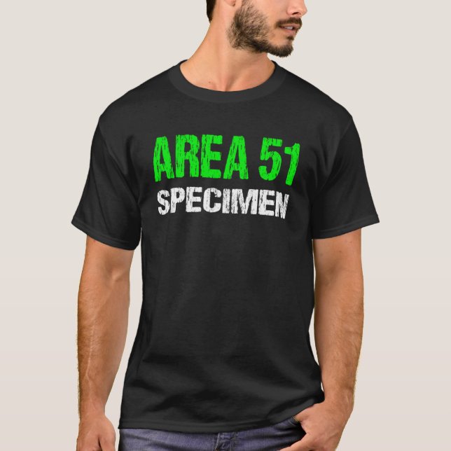 Halloween Costume Area 51 Groom Sjö Roswell Alien T Shirt (Framsida)