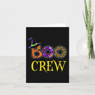 Halloween Costume Boo Crew Kort