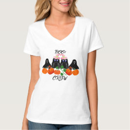 Halloween Costume BOO Crew Pumpkin Patch Spooky T Shirt