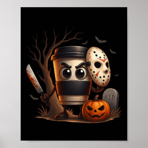 Halloween Costume Cappuccino Ino Kids Boys Brainro Poster
