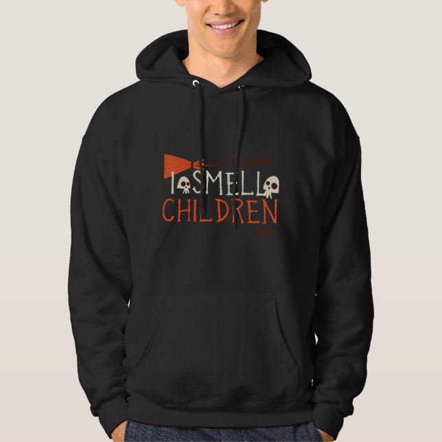 Halloween Costume Cute I Smell Children for Witch Hoodie (Framsida)