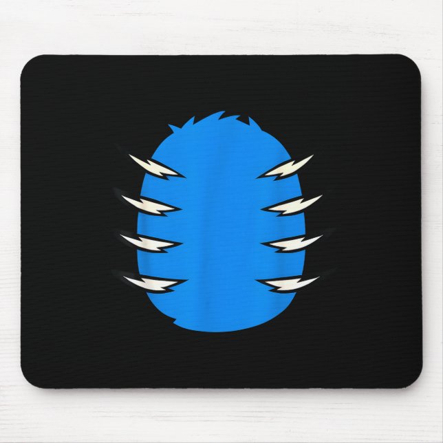 Halloween Costume Funny Blue Tiger Diy Group Match Musmatta (Framsidan)