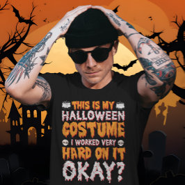 Halloween Costume Funny T Shirt
