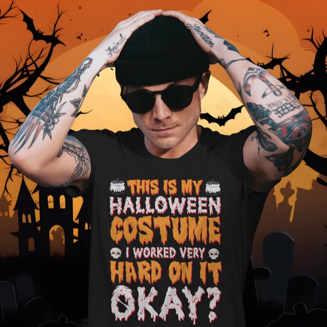 Halloween Costume Funny T Shirt (Skapare uppladdad)